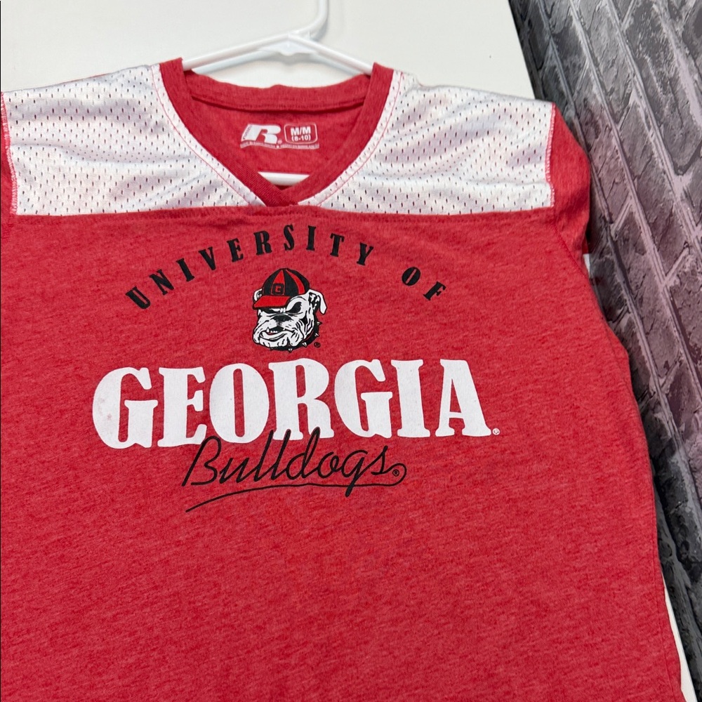 Russell Athletic Red Georgia Bulldogs T-shirt